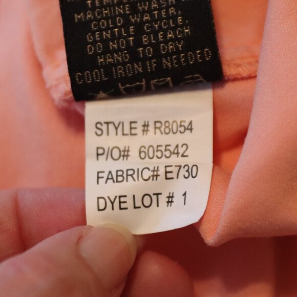 Renuar Pull On Stretch Crop resort/casual Pants Size 6 Peach - Picture 4 of 13